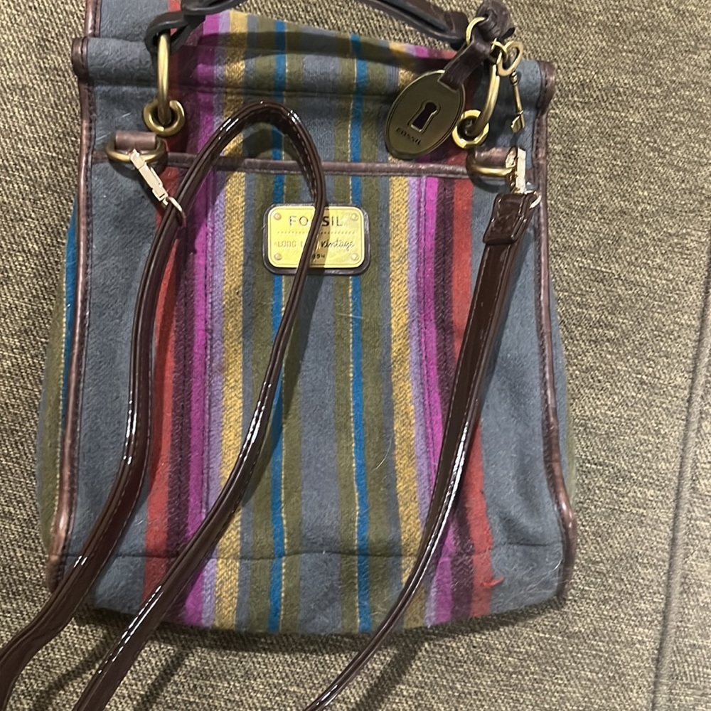Fossil Long Live Vintage Wool Crossbody - image 6